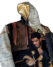 Retro Pop Character Tapestry Hoodie