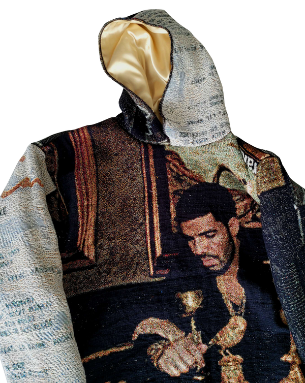 Retro Pop Character Tapestry Hoodie