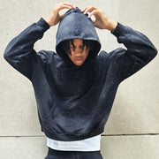 Starry casual street hoodie