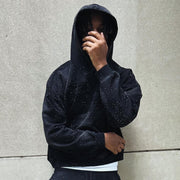 Starry casual street hoodie