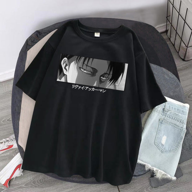 Japanese soft girl cartoon print short-sleeved t-shirt