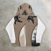 Cartoon Casual Vintage Print Hoodie