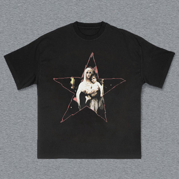 Mighty Devils Print Short Sleeve T-Shirt