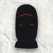 Eyes Hollow Out Funny Pullover Knit Hat