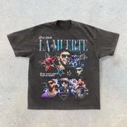 Retro hip-hop fashion brand comfortable T-shirt