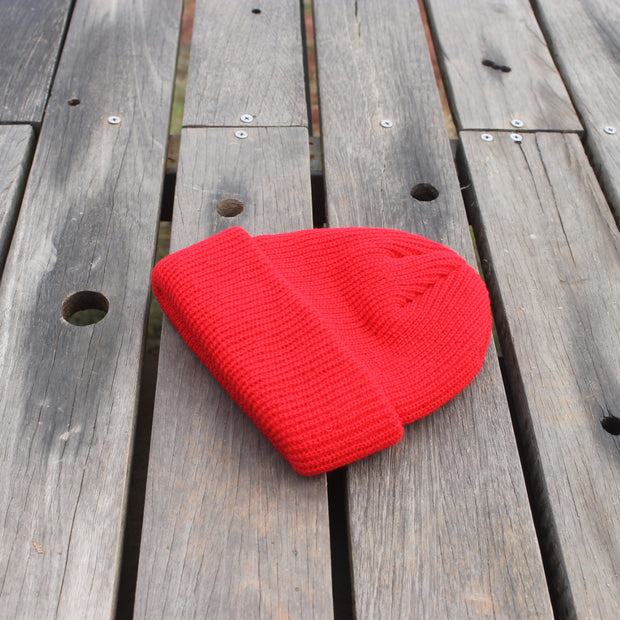 Trendy retro knitted all-match warm beanie
