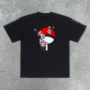 Retro Naruto Fashion Short Sleeve Printed T-Shirt