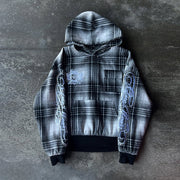 Casual Street Style Rhinestone Long Sleeve Hoodie