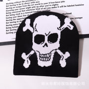 Knitted skull hat
