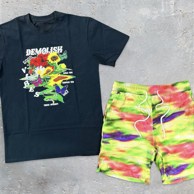 Casual fashion preppy sports suit