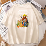 Fashion loose print T-shirt