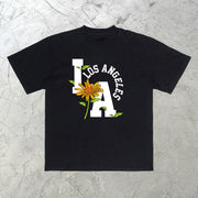 Street fashion brand Los Angeles short-sleeved T-shirt