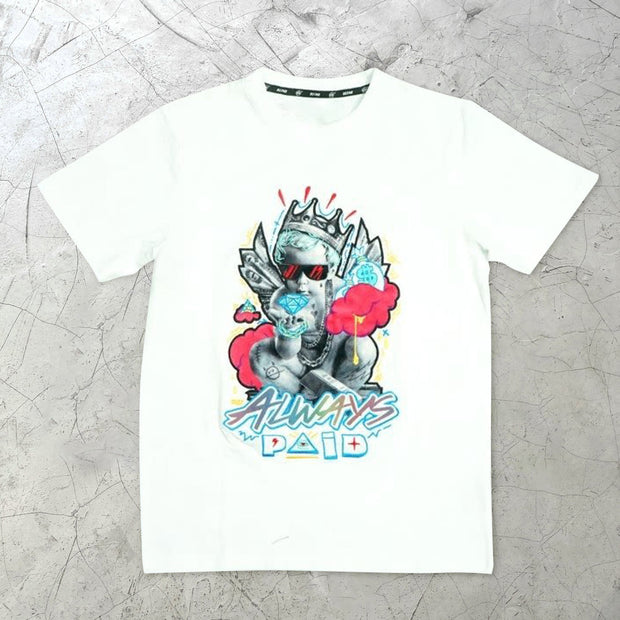 Personalized high street print loose T-shirt