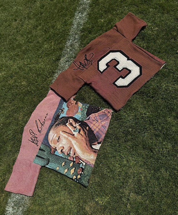 Vintage 3stacks V-neck jersey T-shirt