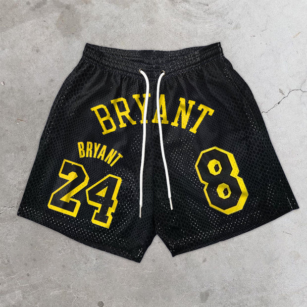 Street Hip Hop Sport Mesh Shorts
