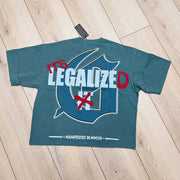 Washable Street Skull Print T-Shirt