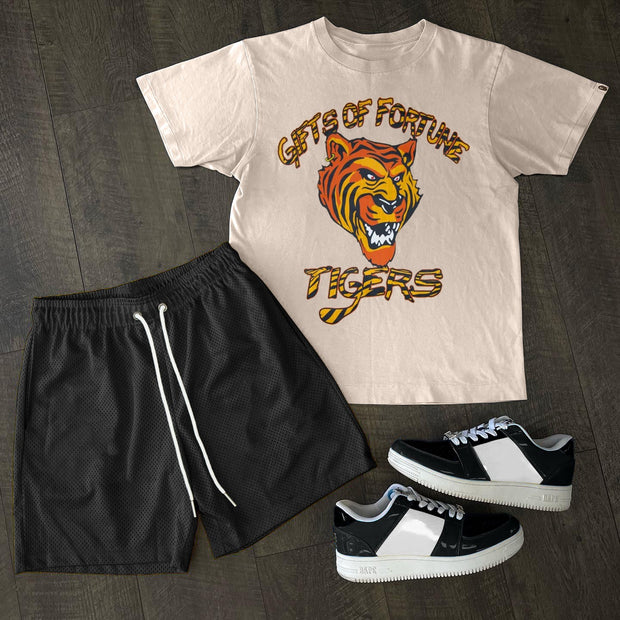 Casual fashion short-sleeved T-shirt two-piece set