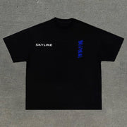 Personalized printed racing T-shirt