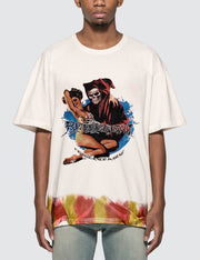 Street style round neck short sleeve printed T-shirt men
