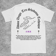 DIVINE DOGS PRINT SHORT SLEEVE T-SHIRT