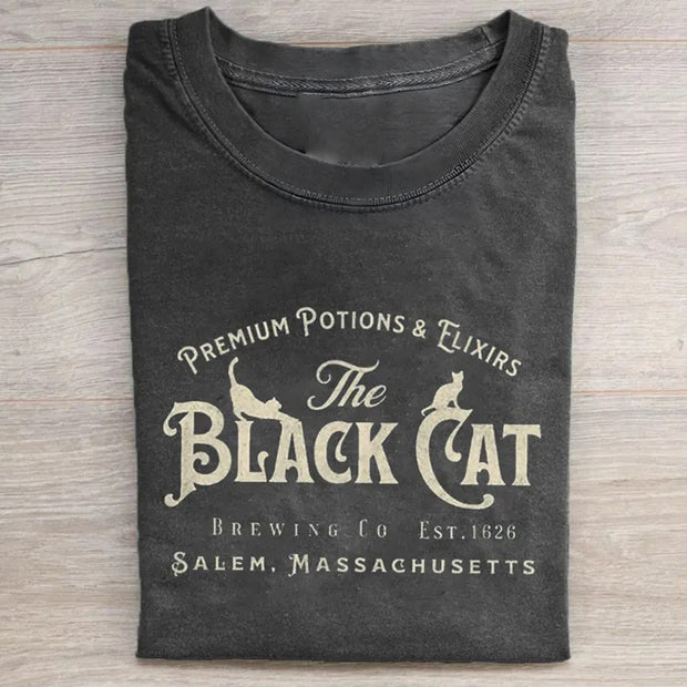 Vintage Salem Black Cat T-shirt