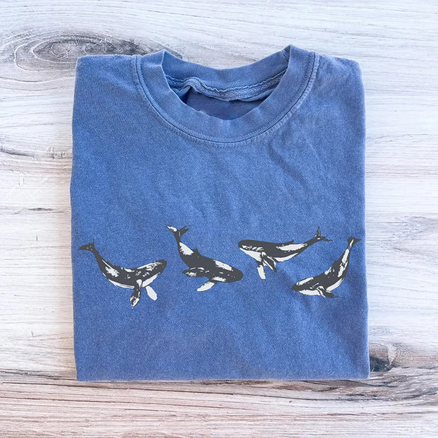 Vintage Whale T-shirt