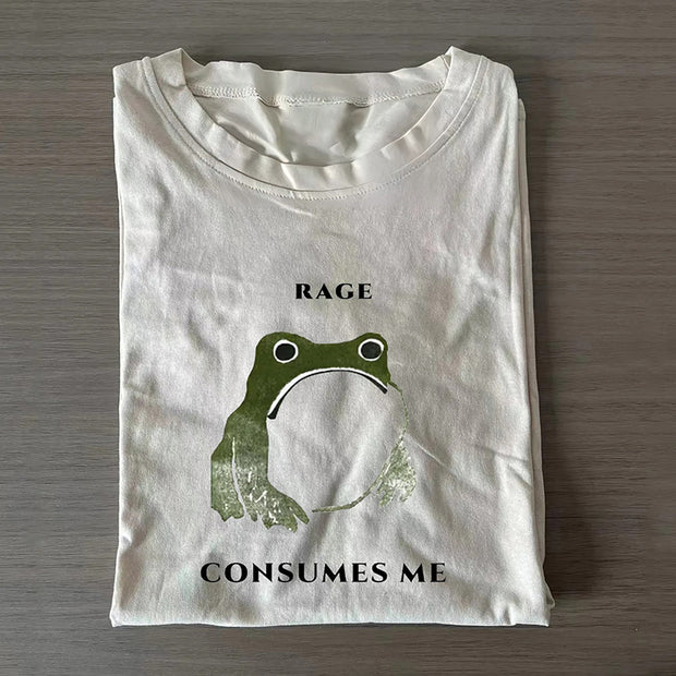 Rage Consumes Me Frog T-Shirt