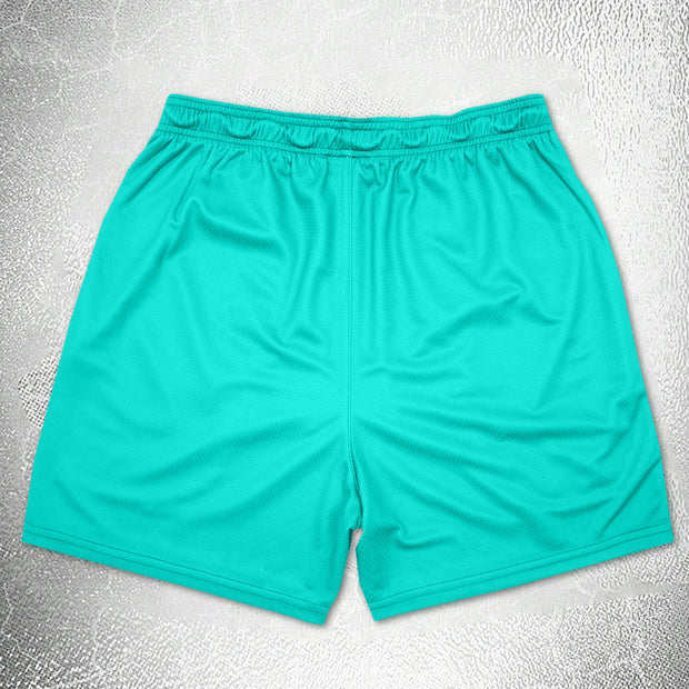 Trendy fashion print casual street shorts