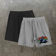 Casual print shorts
