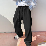 Harlan thin and thick corduroy straight wide-leg pants