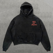 Too Busy Creating My Dream Life Print Long Sleeve Hoodies