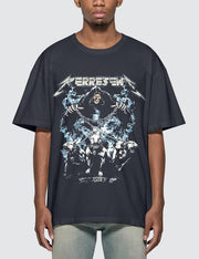 Personalized fashion round neck short sleeve printed T-shirt men