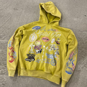 Chaos print hoodie