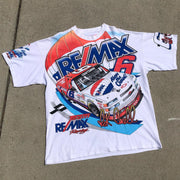 No.6 Racing Print Short Sleeve T-Shirt