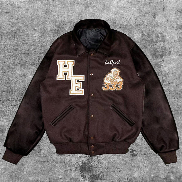 Casual street 333 skull jacket