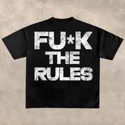 Street Print Crew Neck T-Shirt