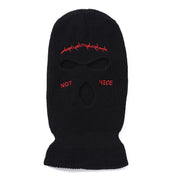 Eyes Hollow Out Funny Pullover Knit Hat