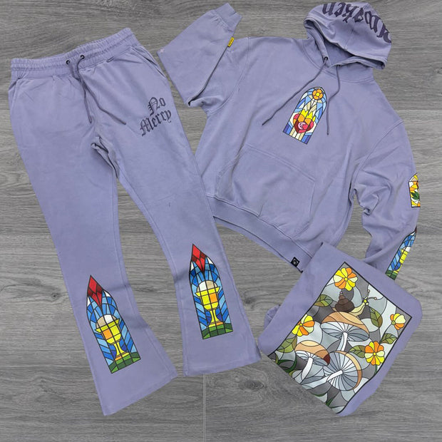 Personalized casual bell bottom pants sports suit