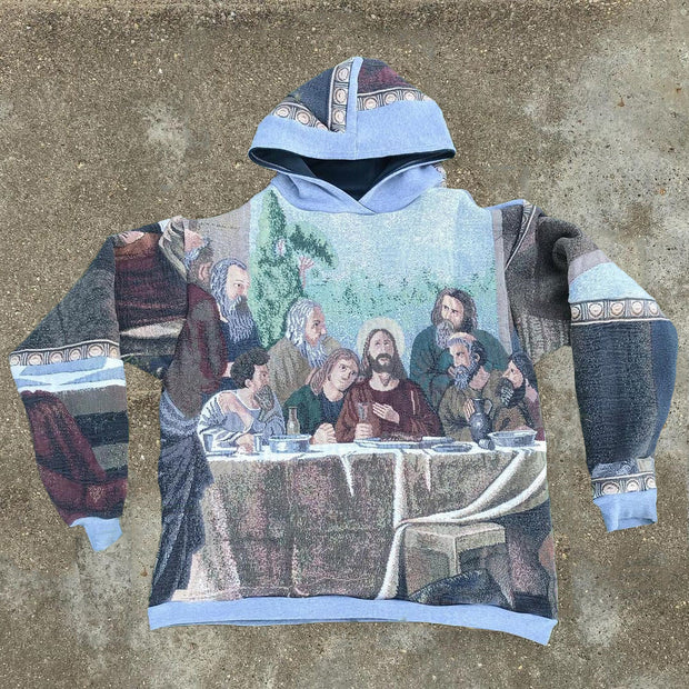 Fashion Print Long Sleeve Hoodie