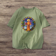 Faith print fashion T-shirt