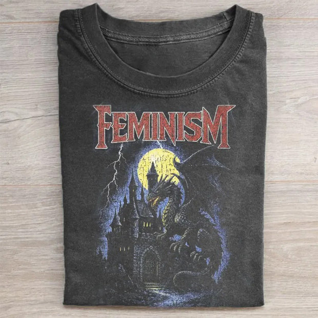 Dragon Fantasy Vintage Graphic T-shirt