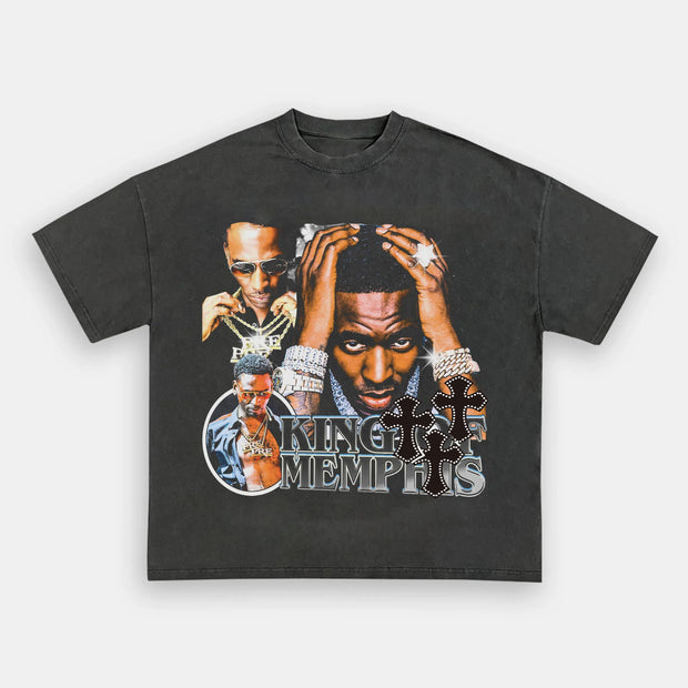 Trendy brand printed casual retro T-shirt
