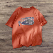 Casual print street style T-shirt