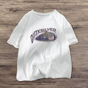 Casual print street style T-shirt