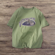 Casual print street style T-shirt