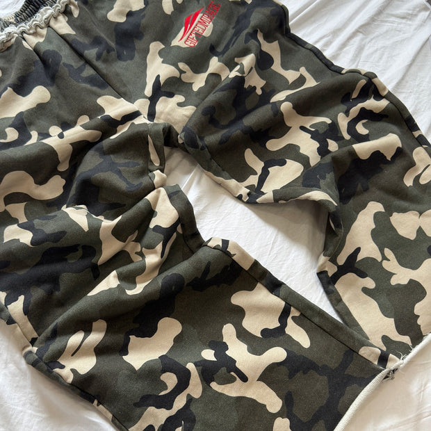 Camouflage Hunter Casual Street Wide Leg Sweat Pants