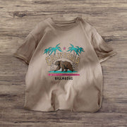 Big bear cartoon character T-shirt