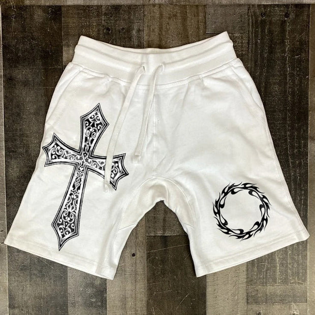 Casual personality printed sports shorts