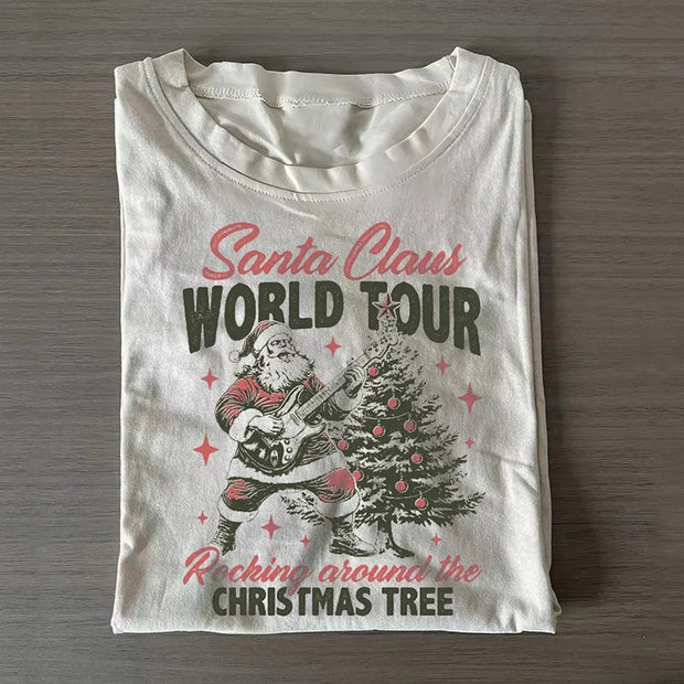 Retro Santa Claus T-shirt