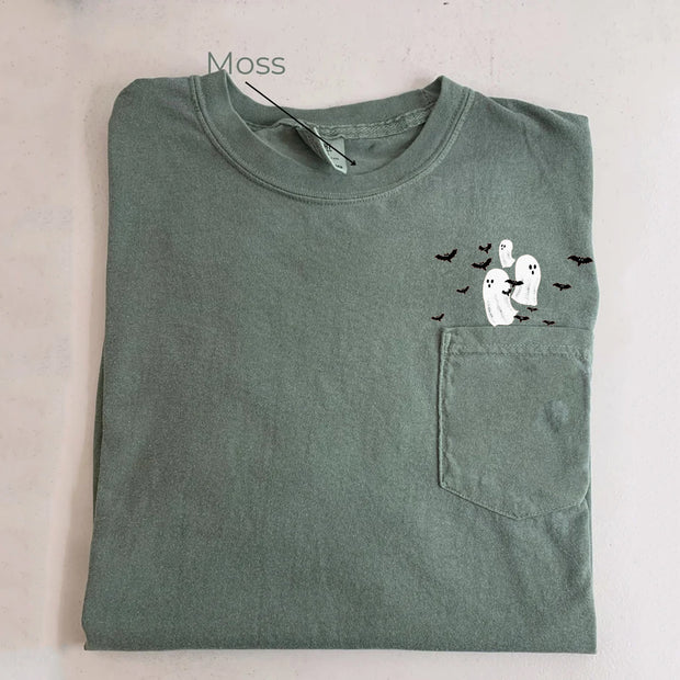 Flying Ghosts and Bats T-shirt